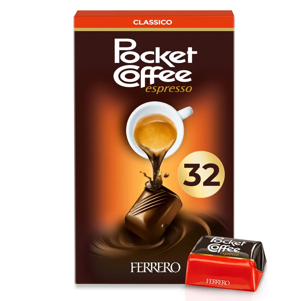 Ferrero Pocket Coffee arabica cioccolato praline caffè 400g