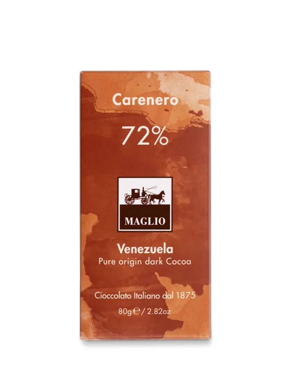 Cioccolato Maglio Tavolette Monorigine Carenero Fondente 72%