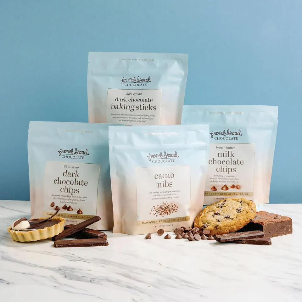 French Broad Gift Sets Bake Better set cioccolato pasticceria 68%