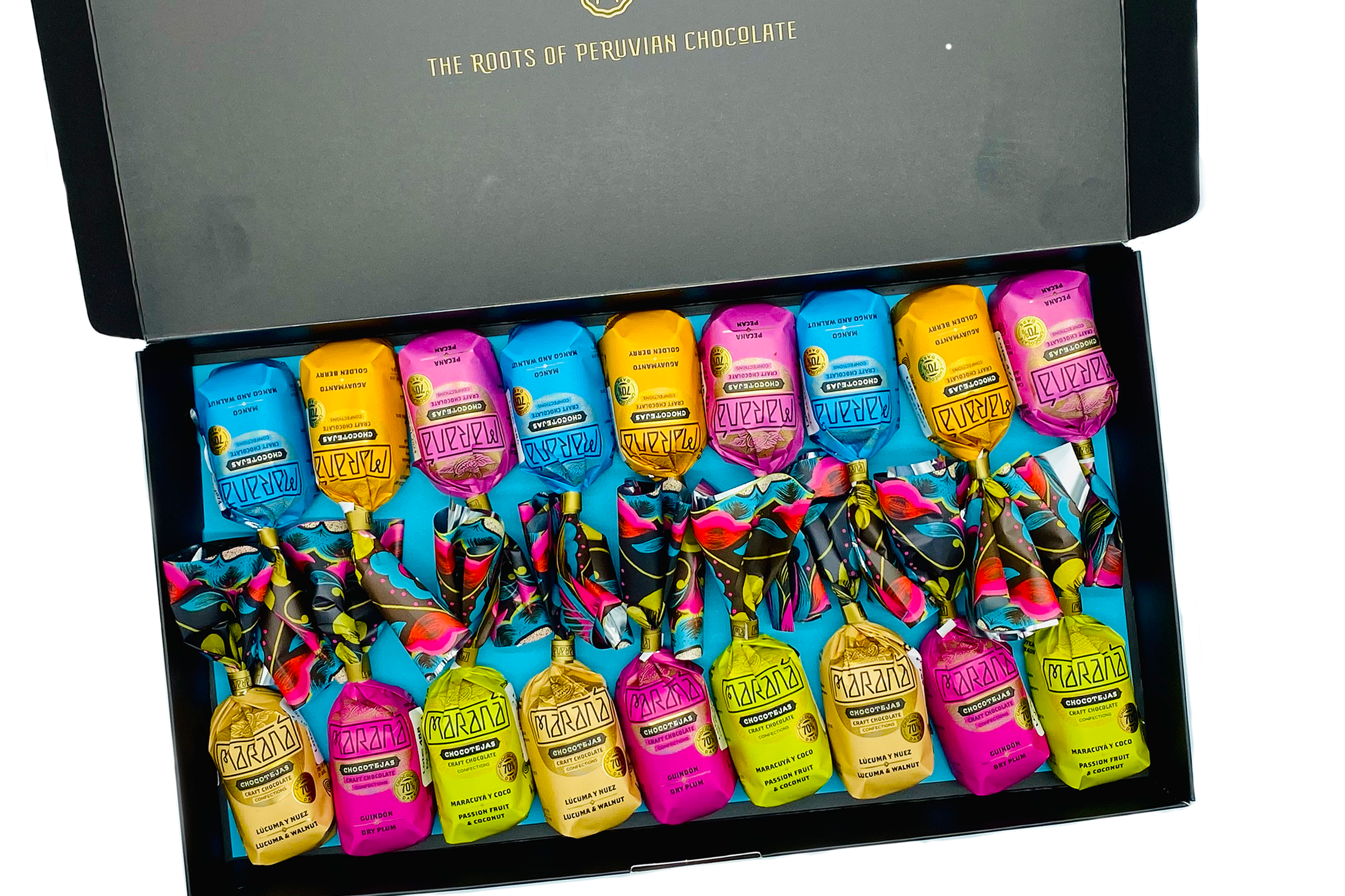 Maranà Packs scatola 18 chocotejas assortite personalizzata