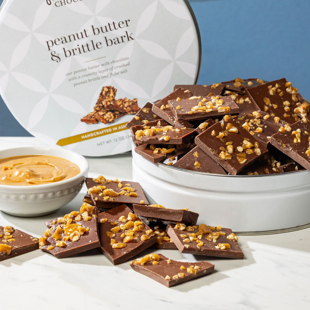 French Broad Bark Peanut Butter & Brittle corteccia 340g