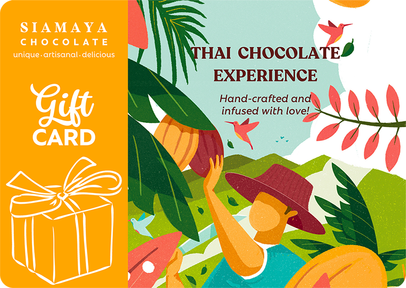 Siamaya Chocolate Collections e-Gift Card buono regalo 500 baht