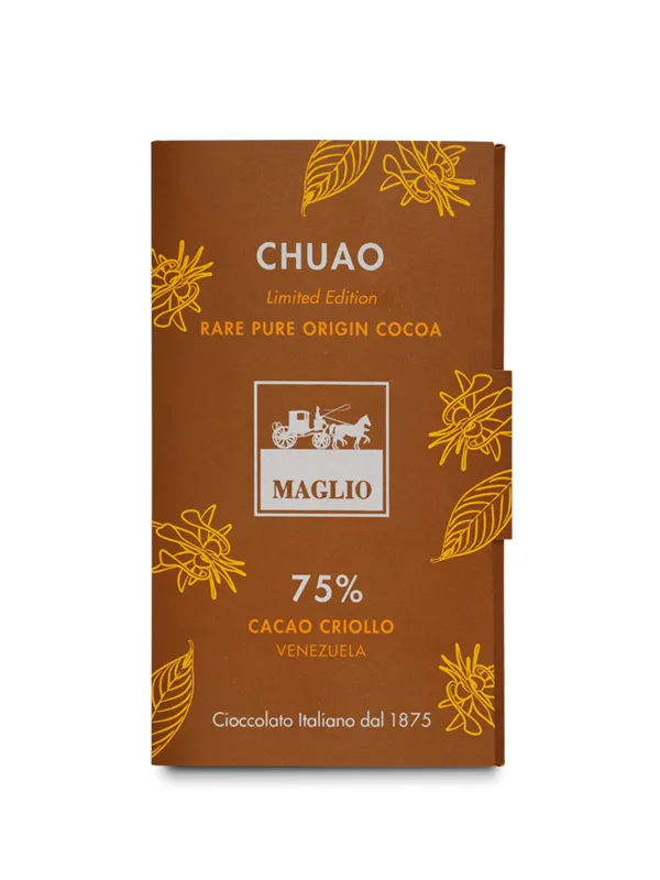 Maglio Chuao 60g tavoletta fondente cacao 75% Criollo