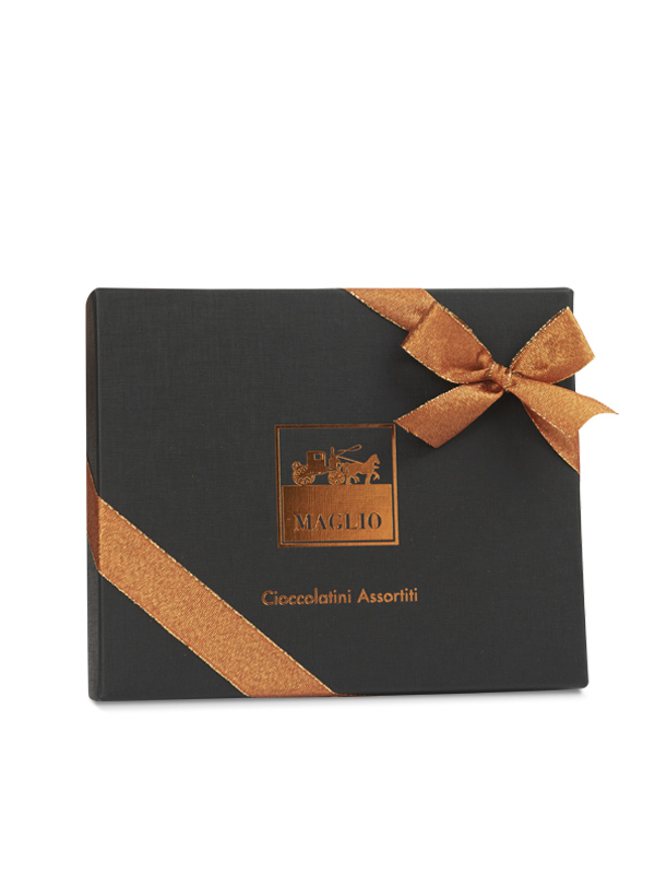 Maglio Fiandra Noir scatola regalo cioccolatini assortiti caffè