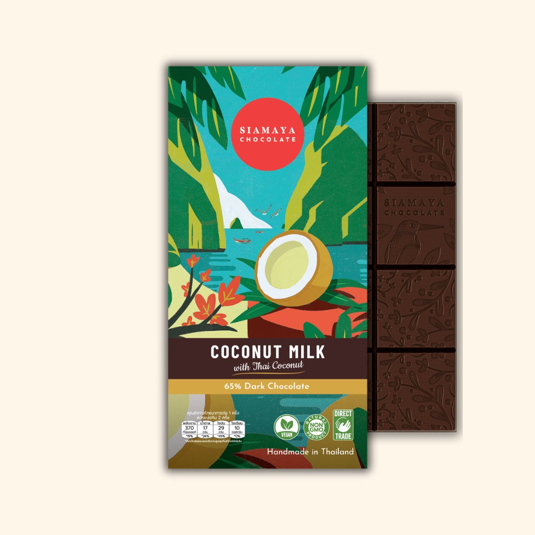 Siamaya Chocolate Collections 65% box cocco 12 pack fondente