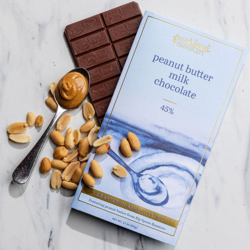 French Broad Milk Chocolate Peanut Butter 45% tavoletta 60g