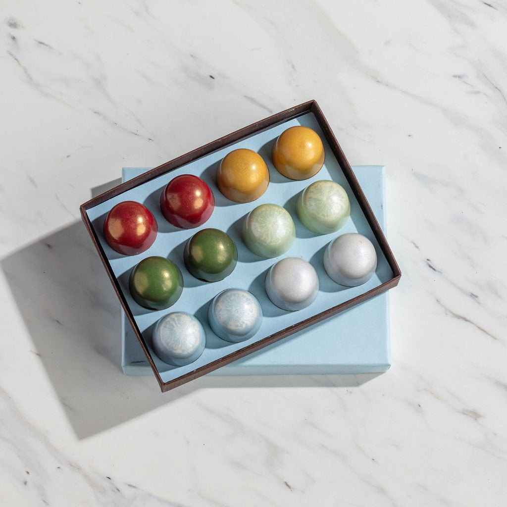 French Broad Bonbons Holiday Collection praline 12 pezzi