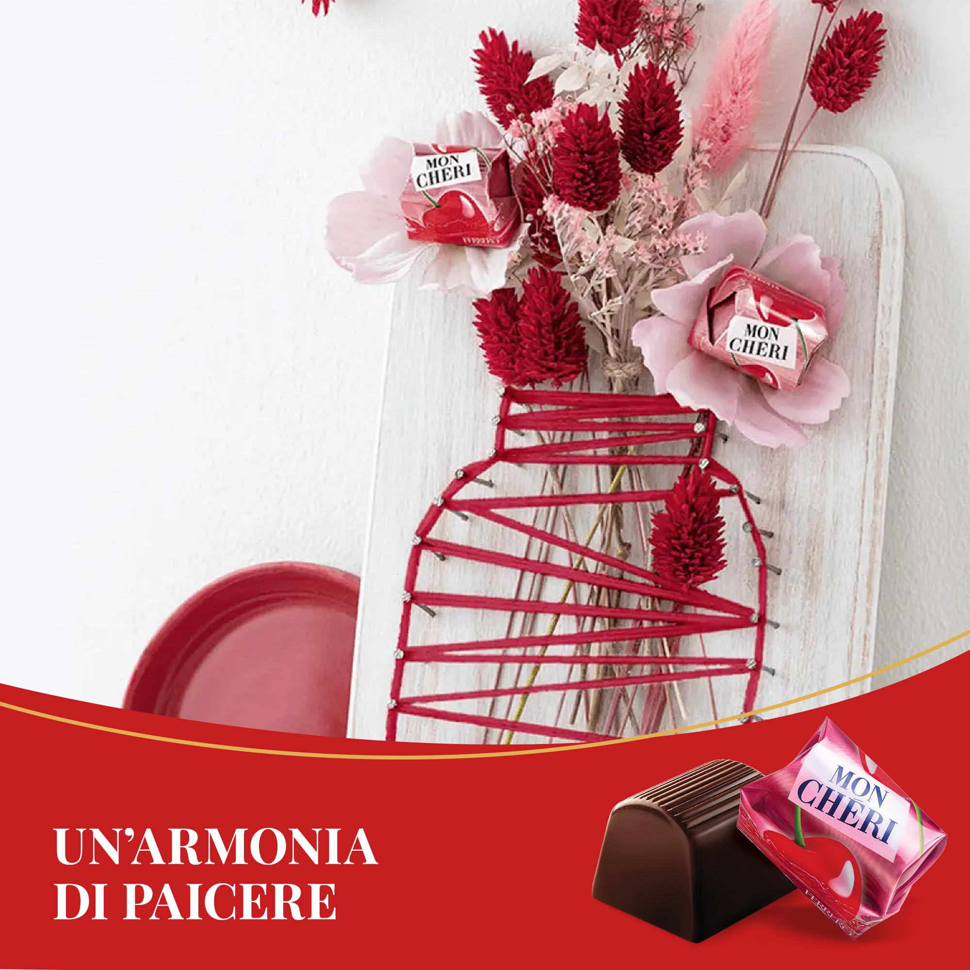 Ferrero Mon Chéri praline fondente ciliegia liquore 30pz 305g