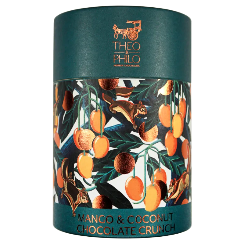 Theo & Philo Mango Cocco Crunch 65% 150 g Fondente