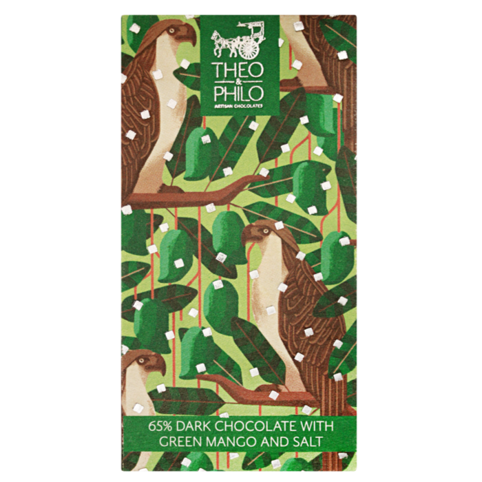 Theo & Philo 65% Green Mango & Salt tavoletta fondente 45 g