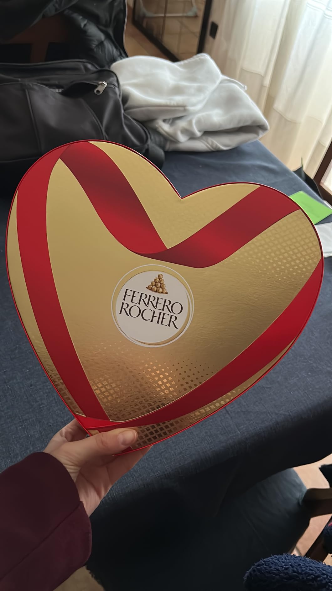 Ferrero Rocher Scatola cuore 13 pezzi 162,5 g latte