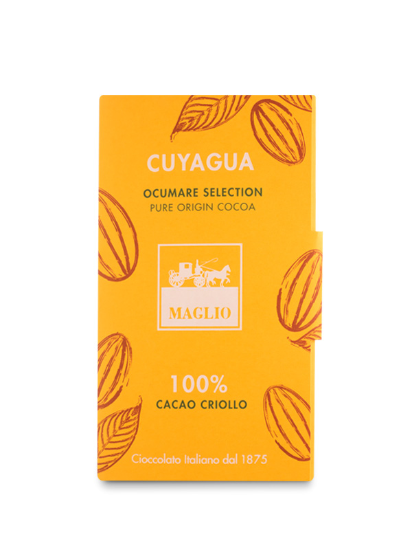 Maglio Cuyagua 100% tavoletta 60g massa cacao senza zucchero