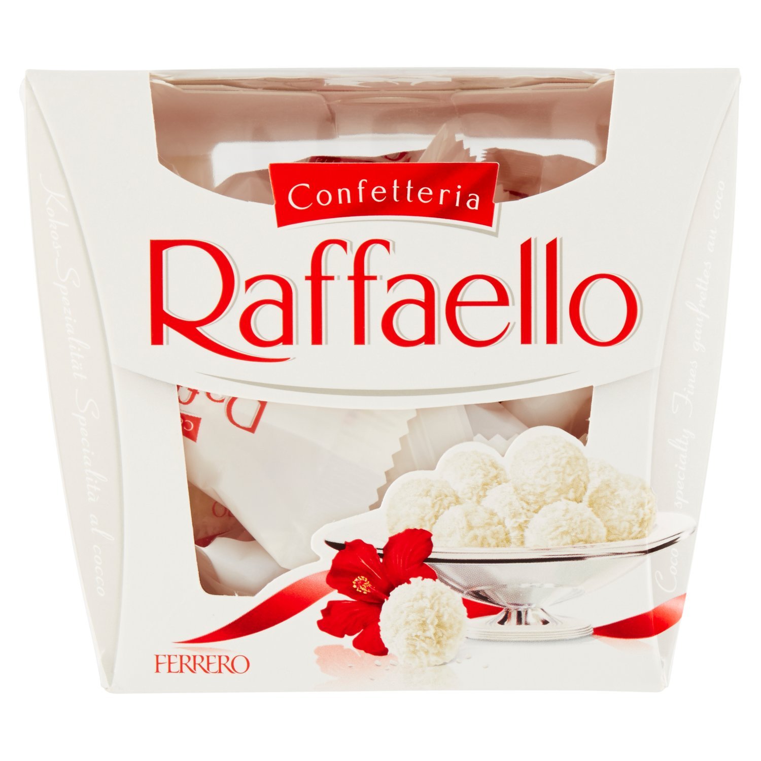 Ferrero Raffaello Praline Cocco 18 Pezzi 180g Mandorla