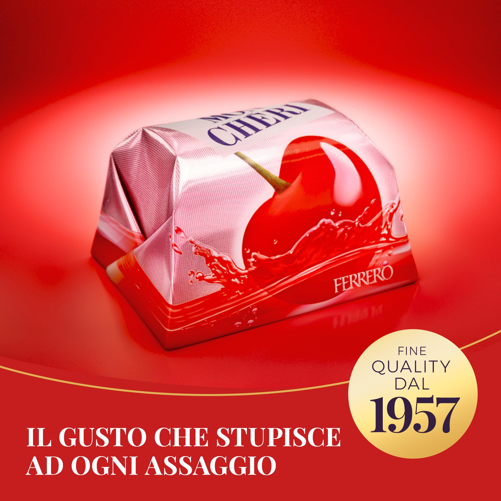 Ferrero Mon Chéri praline fondente ciliegia liquore 30pz 305g