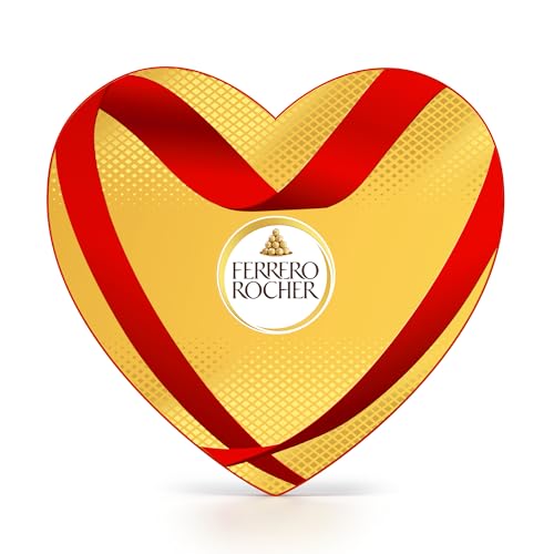 Ferrero Rocher Scatola cuore 13 pezzi 162,5 g latte