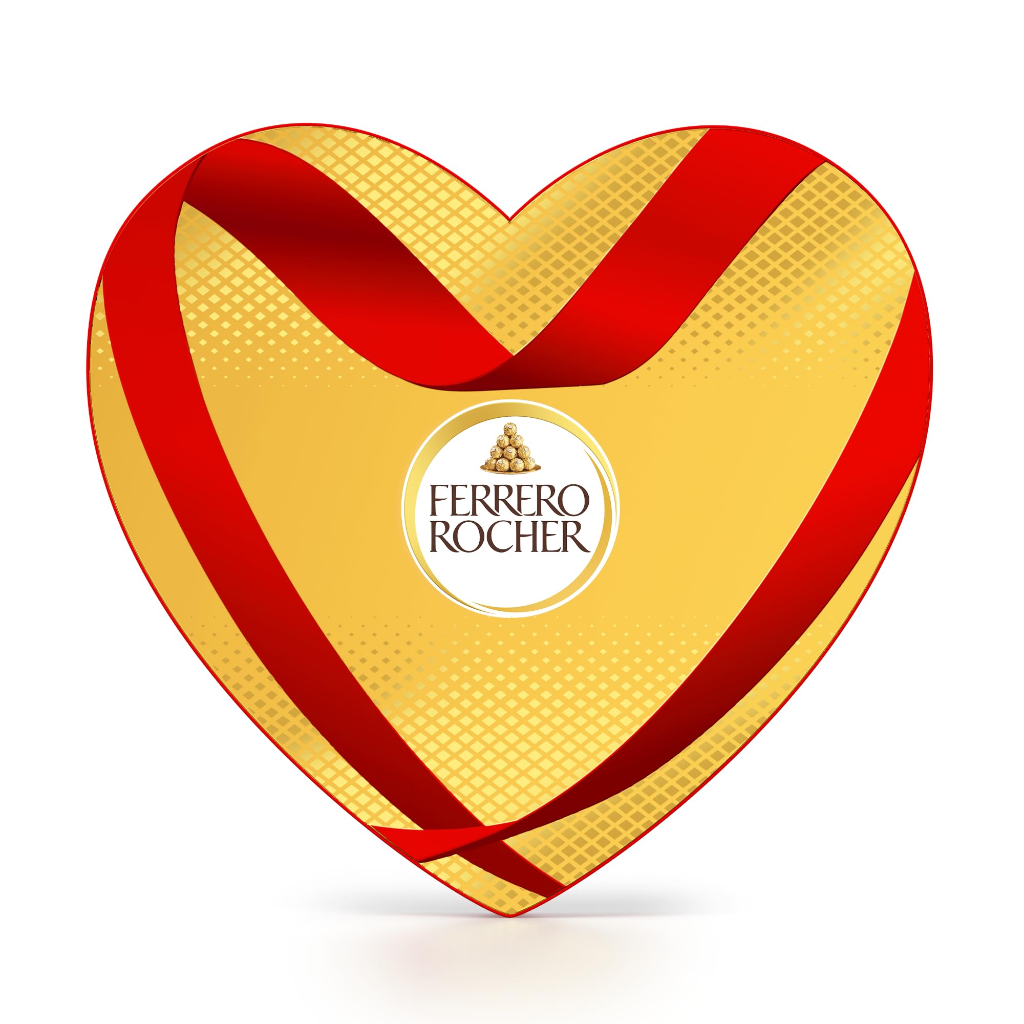 Ferrero Rocher Scatola cuore 13 pezzi 162,5 g latte