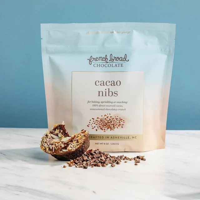 French Broad Baking Cacao Nibs granella cacao tostato 226 g