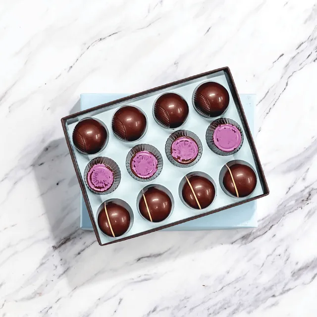 French Broad Bonbons Single Origin Collection praline 12 pezzi