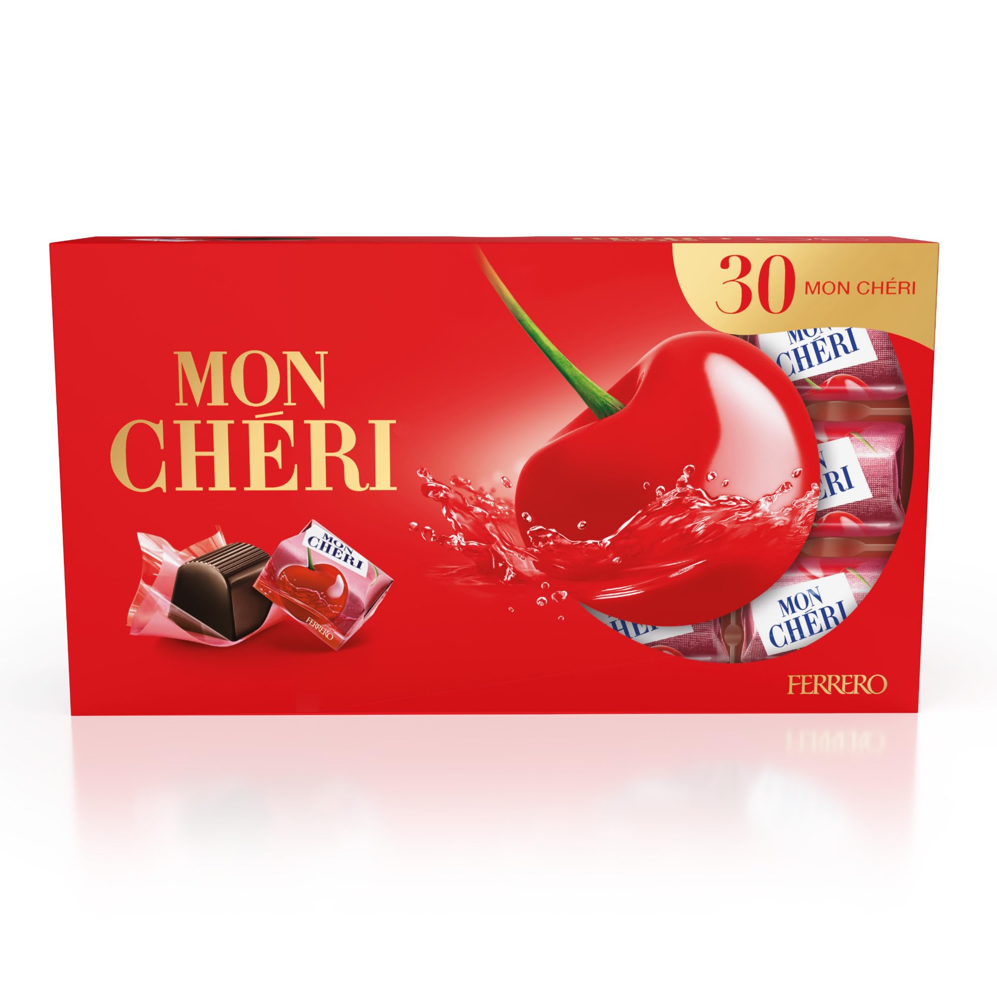 Ferrero Mon Chéri praline fondente ciliegia liquore 30pz 305g
