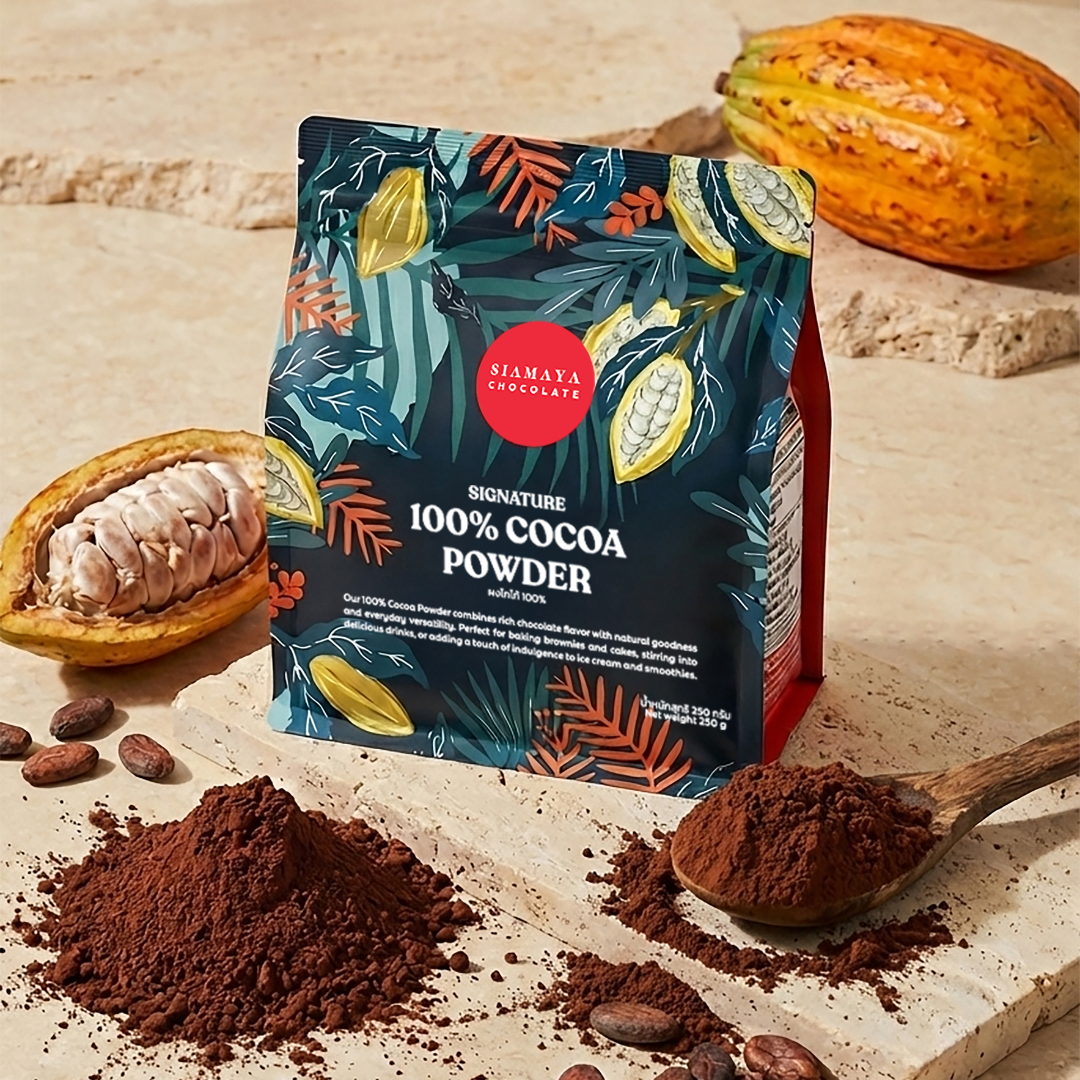 Siamaya Cacao Products cacao in polvere 100% vegan 250g