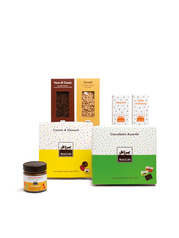 Cioccolato Maglio Christmas 800g cofanetto cioccolatini assortiti