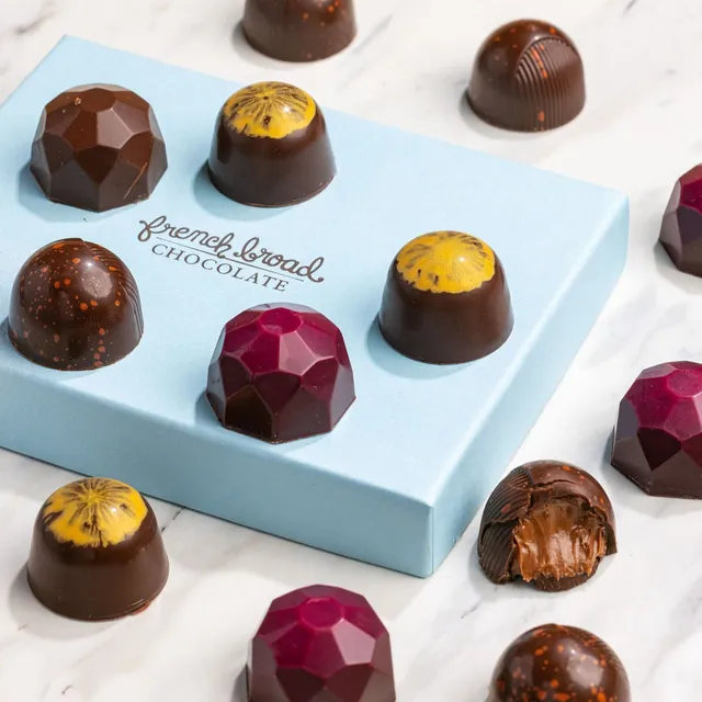 French Broad Bonbons Signature Collection praline 12 pezzi misti