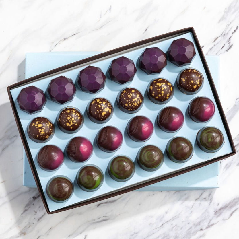 French Broad Bonbons Dark Collection Praline 12 Pezzi