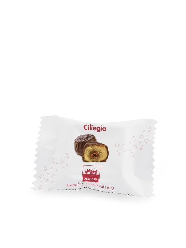 Cioccolato Maglio Ciliegia al liquore cioccolatino fondente 68%