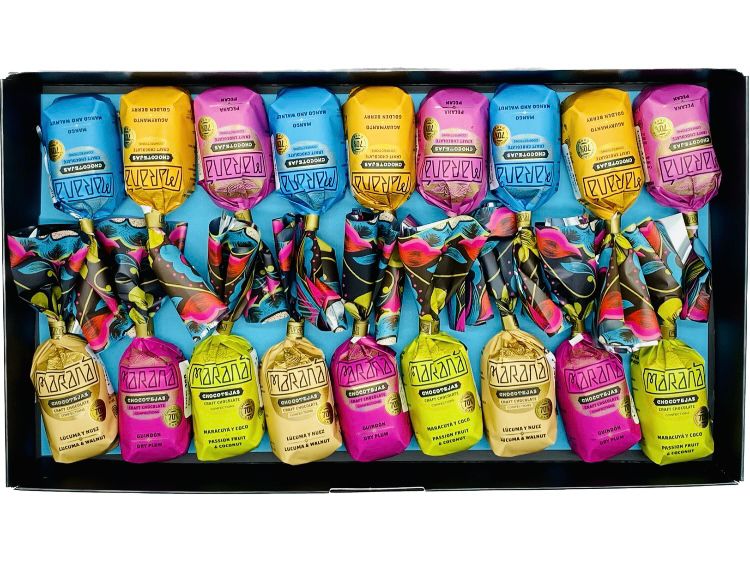 Maranà Chocotejas Scatola 18 Cioccolatini Misti Peruviani