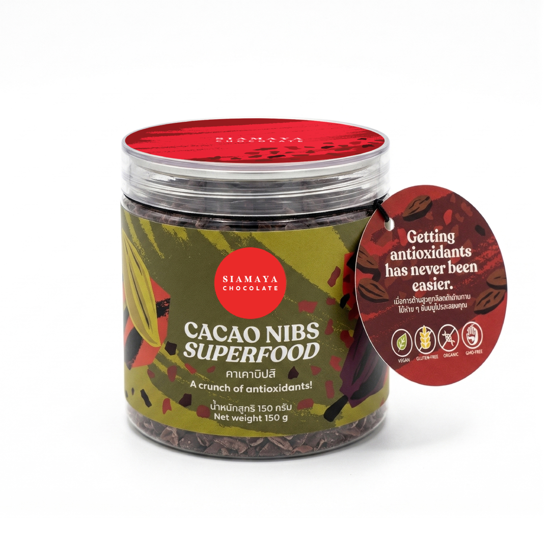 Siamaya Cacao Products granella cacao nibs 100% 150g
