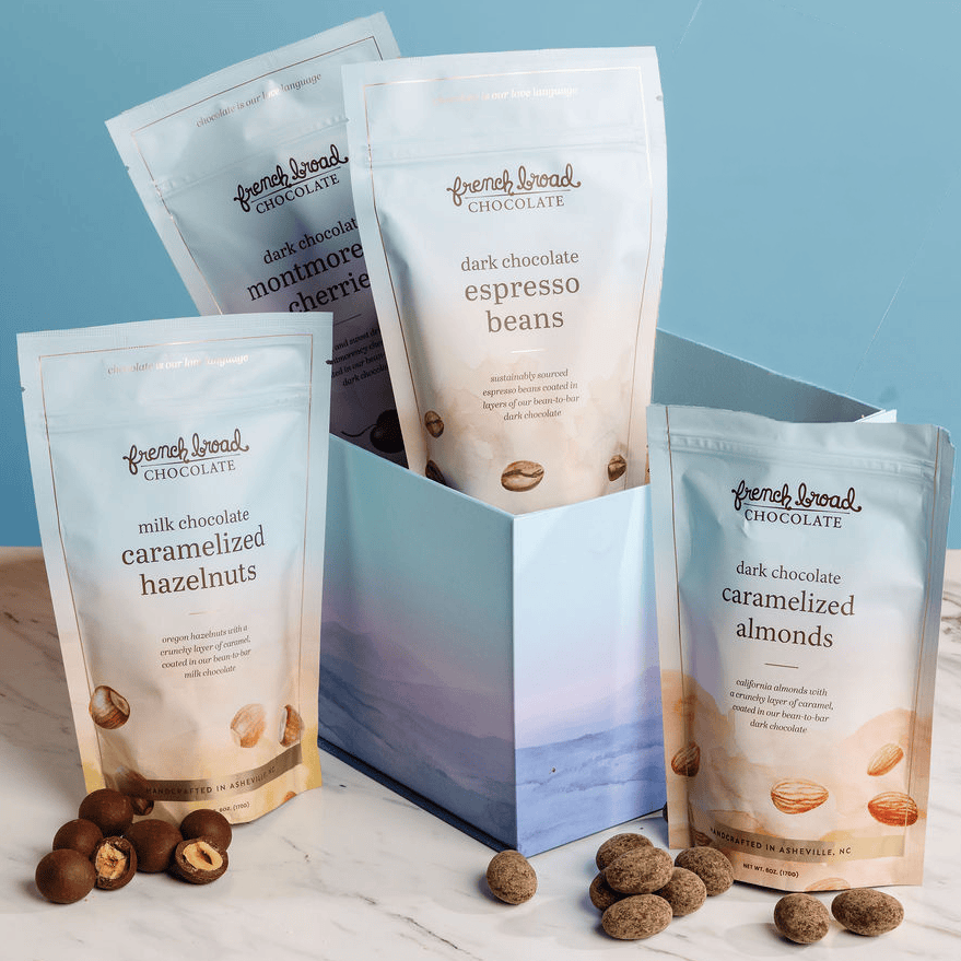 French Broad Treat Yourself Cofanetto regalo 4x170g