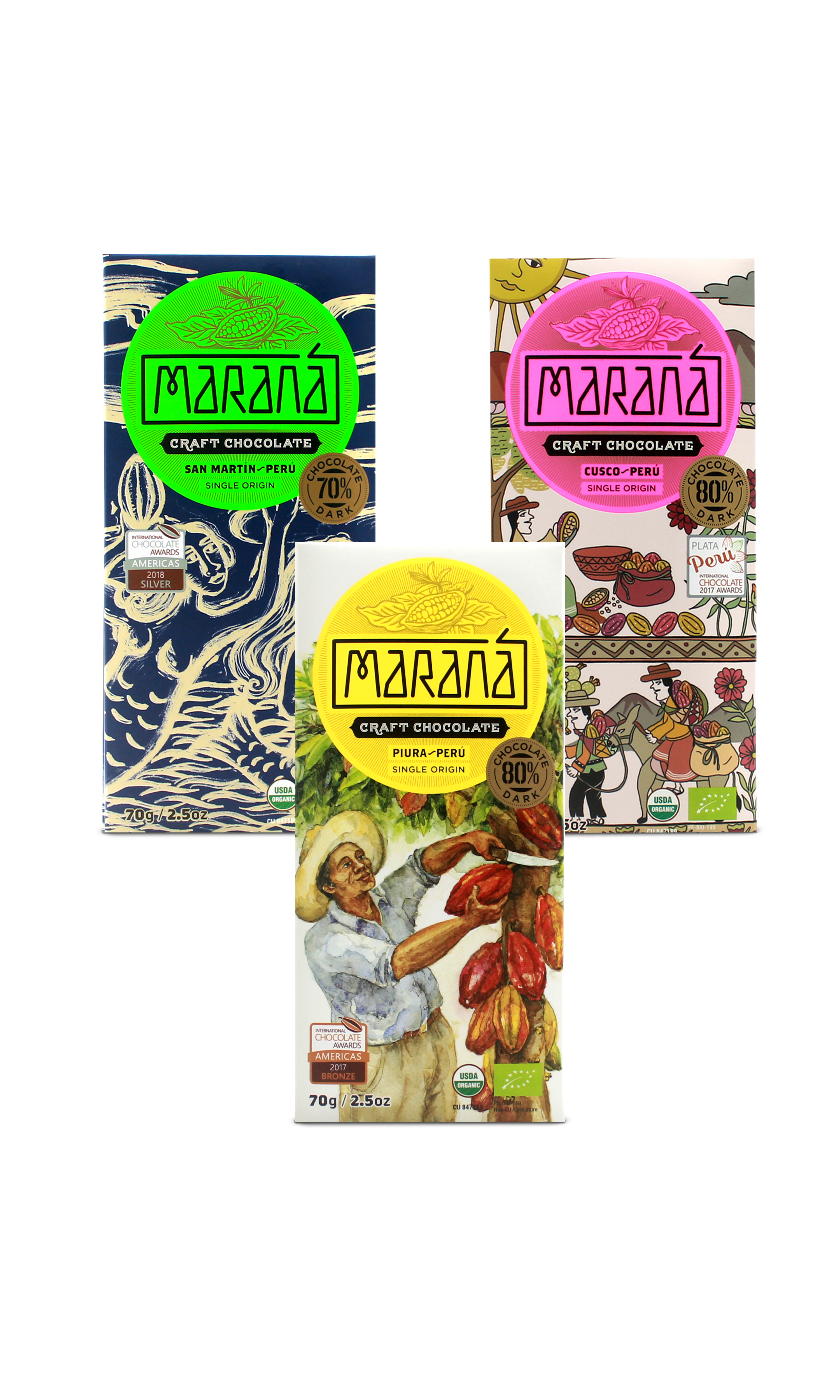 Maranà Packs 3 Tavolette Crea Pack Assortito Degustazione