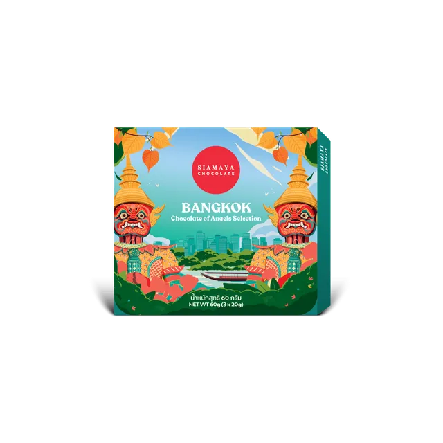 Siamaya Chocolate Bangkok Collection cioccolato 3x20g