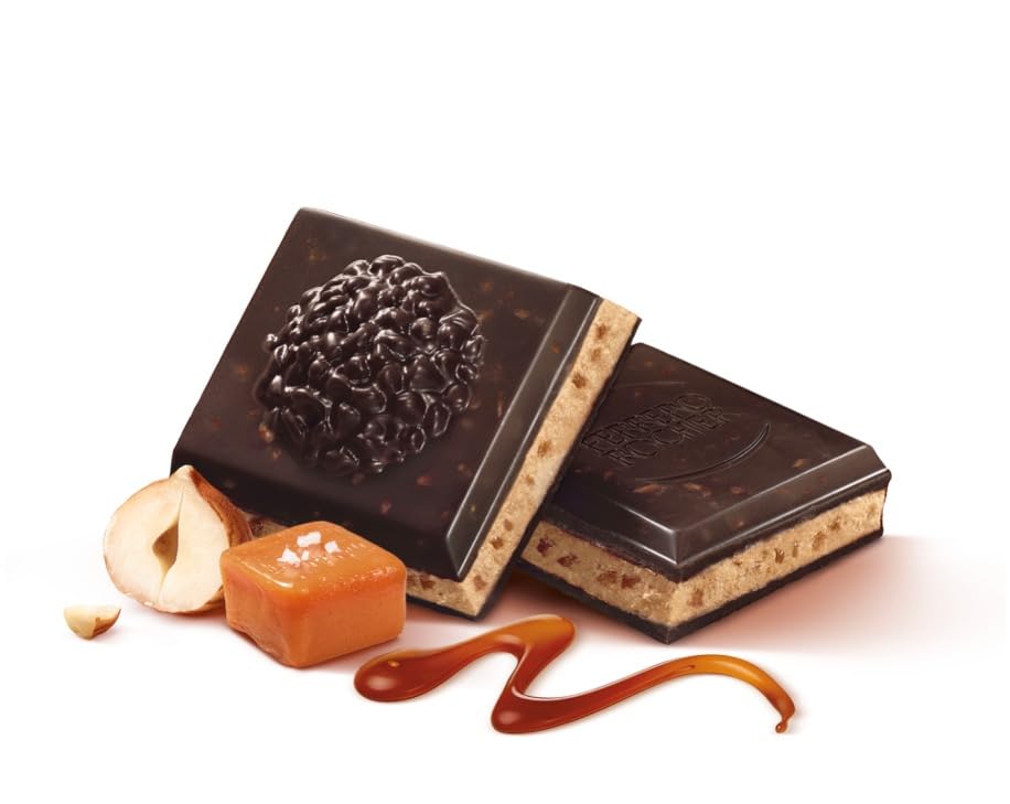 Ferrero Rocher Tavoletta fondente 70% 90 g caramello