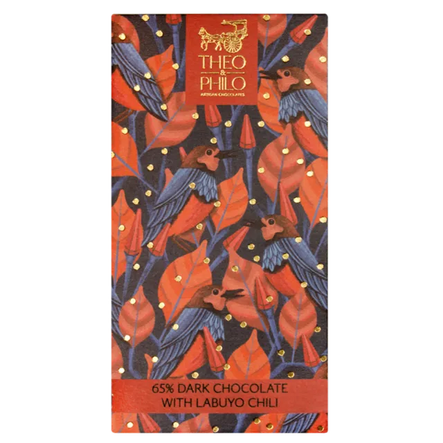 Theo & Philo 65% Dark Tavoletta Labuyo Peperoncino 45g