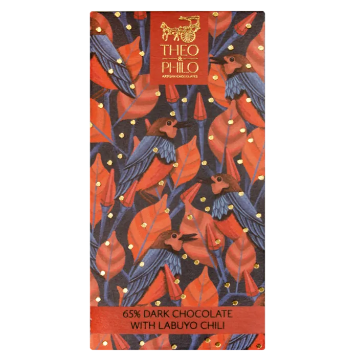 Theo & Philo 65% Dark Tavoletta Labuyo Peperoncino 45g