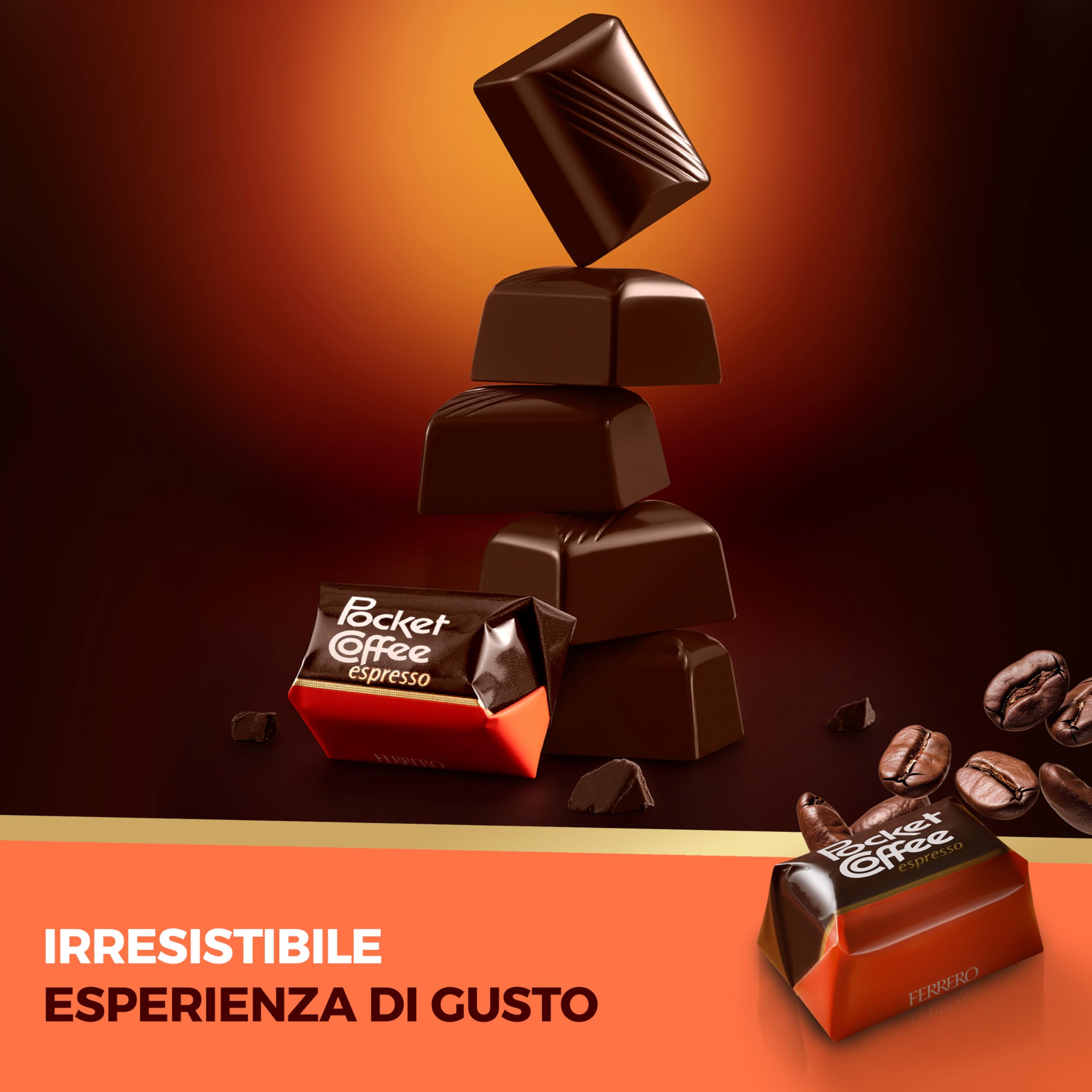 Ferrero Pocket Coffee arabica cioccolato praline caffè 400g