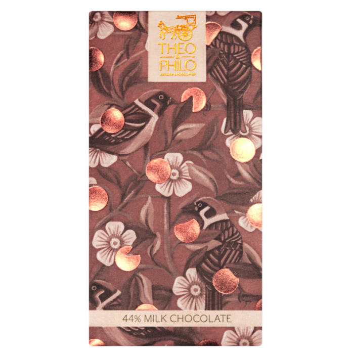 Theo & Philo 44% Milk tavoletta latte 45 g cremosa