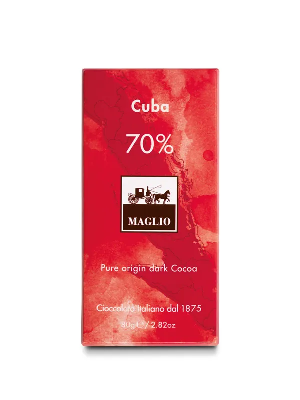 Cioccolato Maglio Monorigine Cuba tavoletta fondente 70%