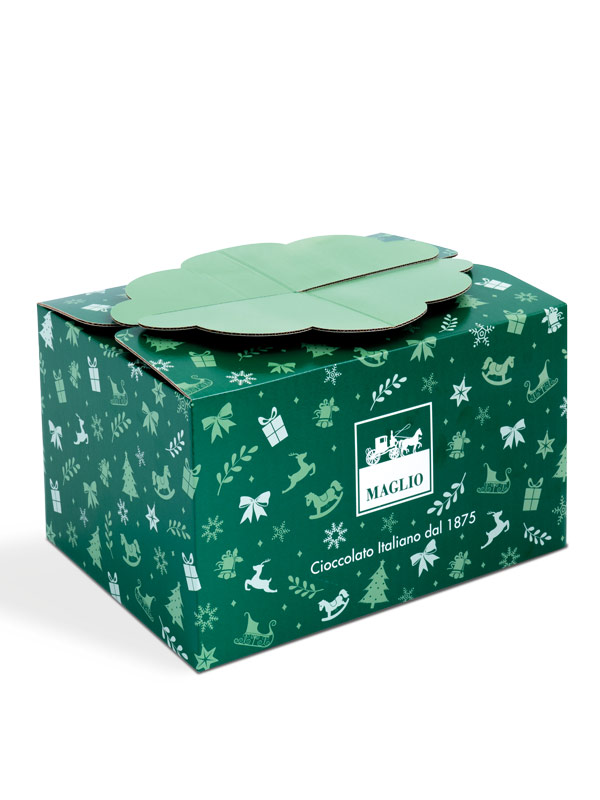 Cioccolato Maglio Ballotin Christmas 1kg cioccolatini misti