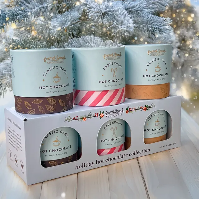 French Broad Hot Chocolate Holiday Collection cioccolata calda 720g