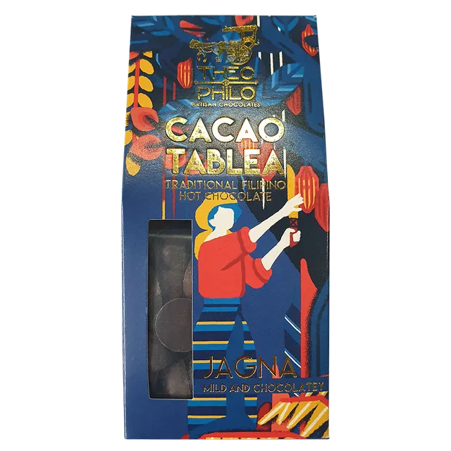 Theo & Philo Chocolate Drinks Tablea Jagna cacao 100% 120g
