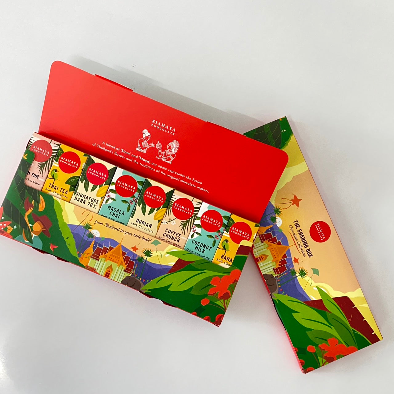 Siamaya Chocolate Collections Sharing Box cioccolatini 8x20g gusti thai
