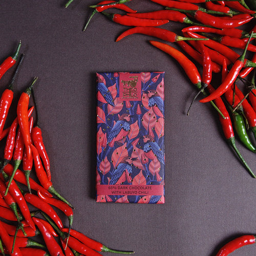 Theo & Philo 65% Dark Tavoletta Labuyo Peperoncino 45g