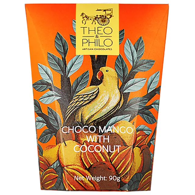 Theo & Philo Mango Cocco Mango Ricoperto Cioccolato Pouch Tropicale