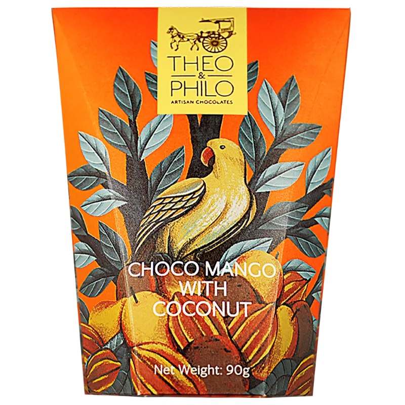 Theo & Philo Mango Cocco Mango Ricoperto Cioccolato Pouch Tropicale