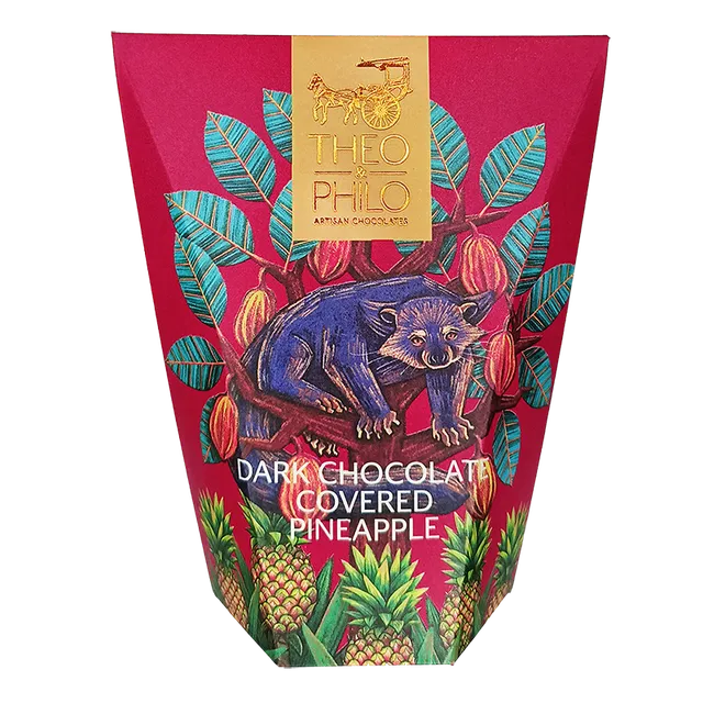 Theo & Philo Chocolate Mango Ananas Fondente 65% 90g