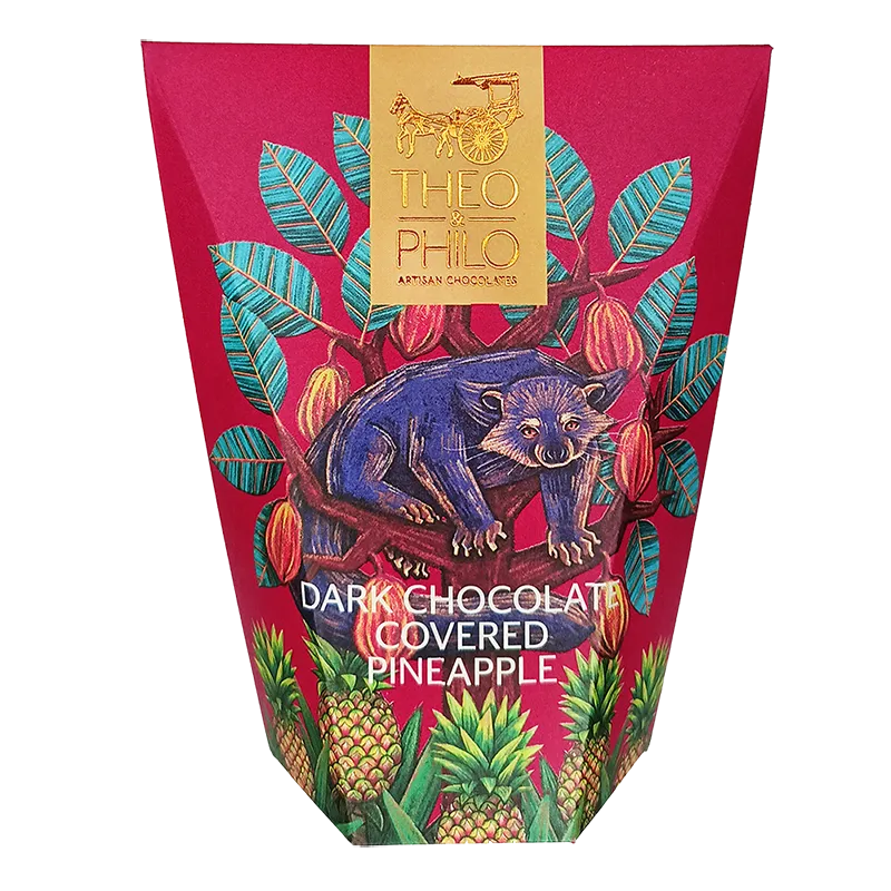 Theo & Philo Chocolate Mango Ananas Fondente 65% 90g