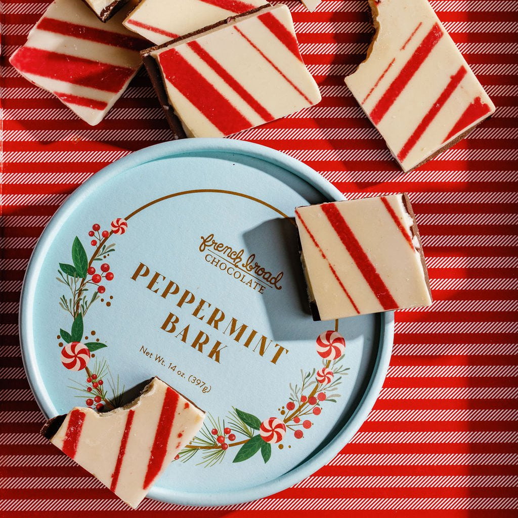 French Broad Gift Sets Merry & Bright cofanetto praline e bark