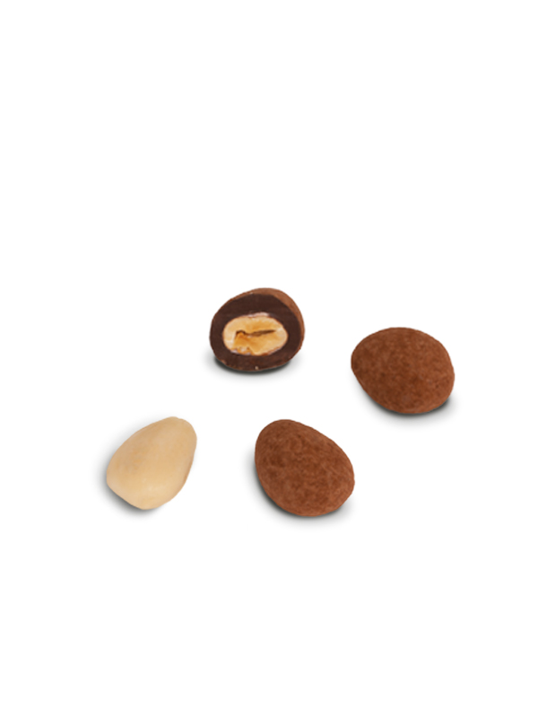 Cioccolato Maglio Cioccolatini Tartufini Fondente Mandorle 62%